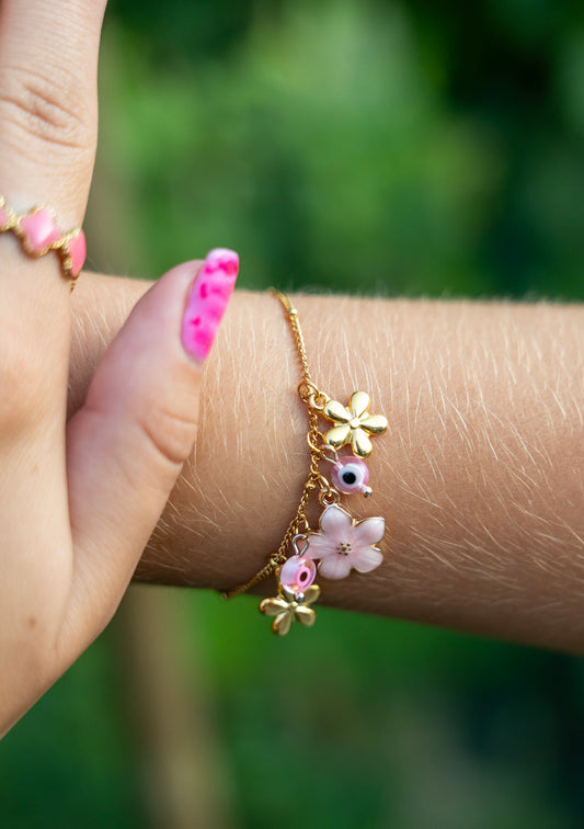 Bracelet charms Flowers